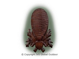 Dark shield trophy deer Artnr.106