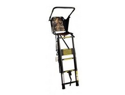 Aluminium telescopic highseat