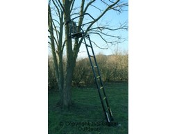 Aluminium telescopic highseat