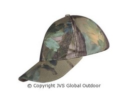 Woodland camo cap