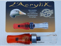 Lokfluit greylag goose