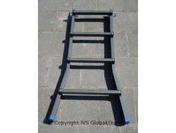Aluminium ladder section