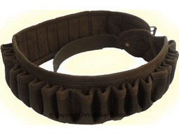 Pattern belt canvas/leather