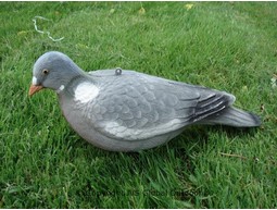 Pigeon decoy fully flocked 36cm per 5 units without pin