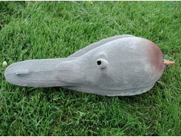 Pigeon decoy fully flocked 36cm per 10 units without pin