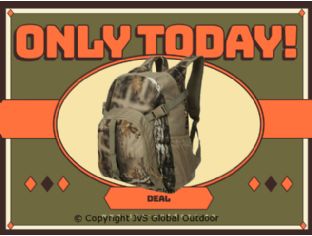 Camo Backpack BOB-103B