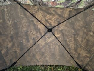 Camouflage Tent 3-Sided Pop-Up