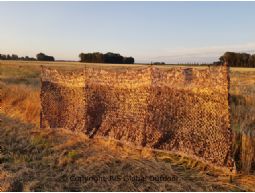 Camouflage screen wheat-reed without sticks 160W