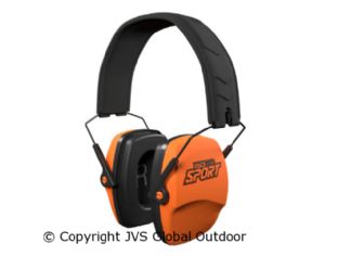 ISOTunes HP Defy Slim Passive Orange, Over Ear Hearing Protection