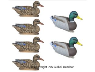 JVS Decoys full body duck decoys - set of 6