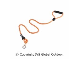 Orange dog leash