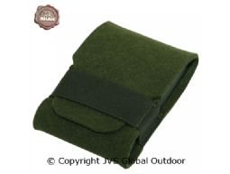 Cartridge case made of felt