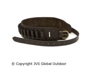 Genuine buffalo leather cartridge belt