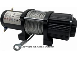 Profi-motor winch 12 V, 3150 kg steel cable