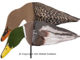 Sillosocks Drake/Hen Feeding Duck Decoys 12-Pack