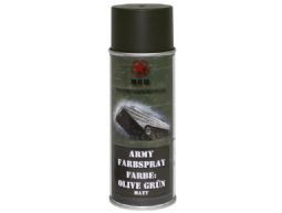 Spray paint, "Army" Olive GREEN, matt, 400 ml