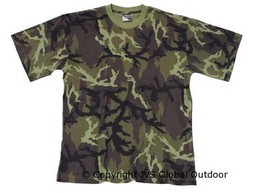 Camouflage T-shirt short sleeve
