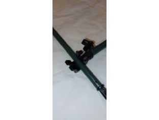 Telescoop rod for camouflage hat