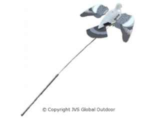 Flying pigeon with bouncer