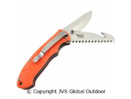 Folding knife knife + saw orange